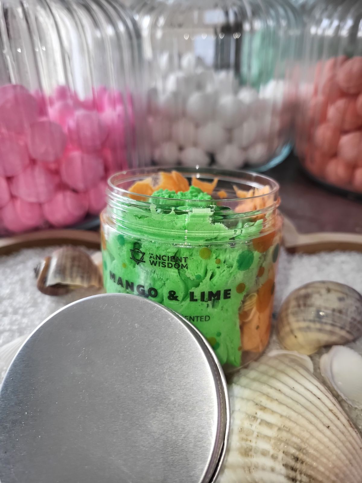 Savon fouetté mangue &citron vert