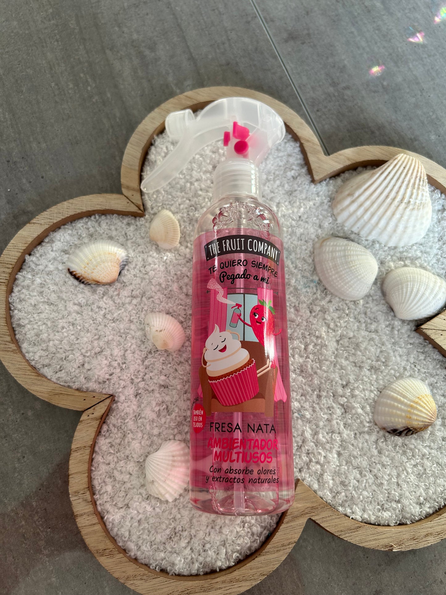 Spray d’ambiance fraise chantilly