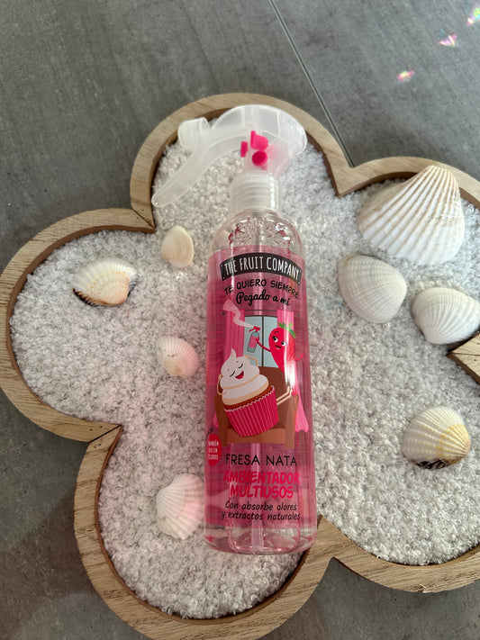 Spray d’ambiance fraise chantilly