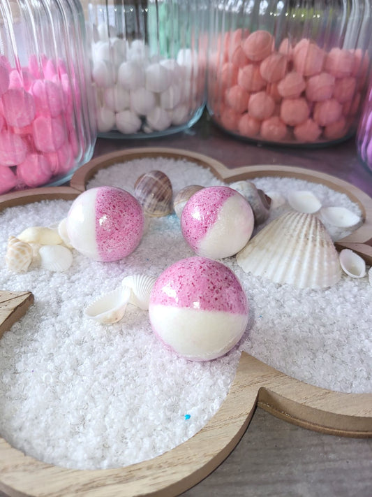 Boule de bain 40 g rose